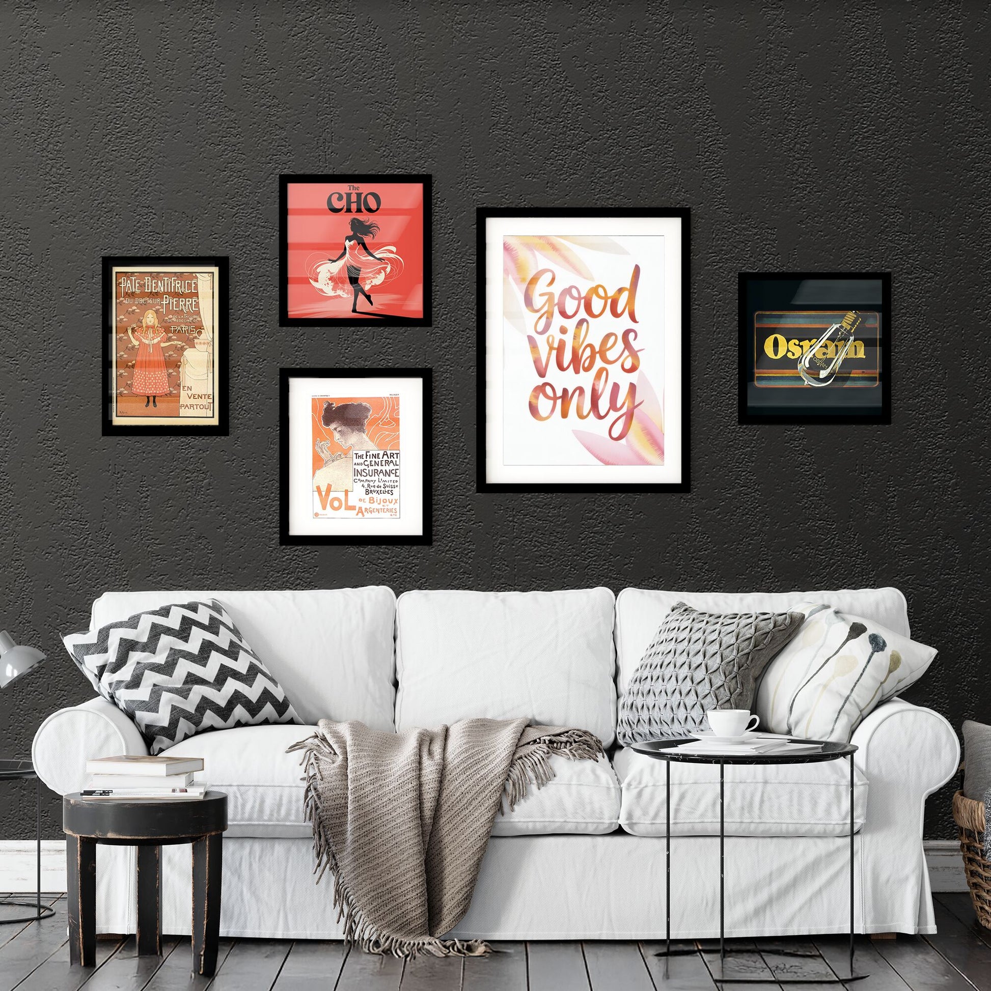 Good Vibes Only: Uplifting and Colorful Floral Graphic Design for Positive Energy and Inspiration. Collection