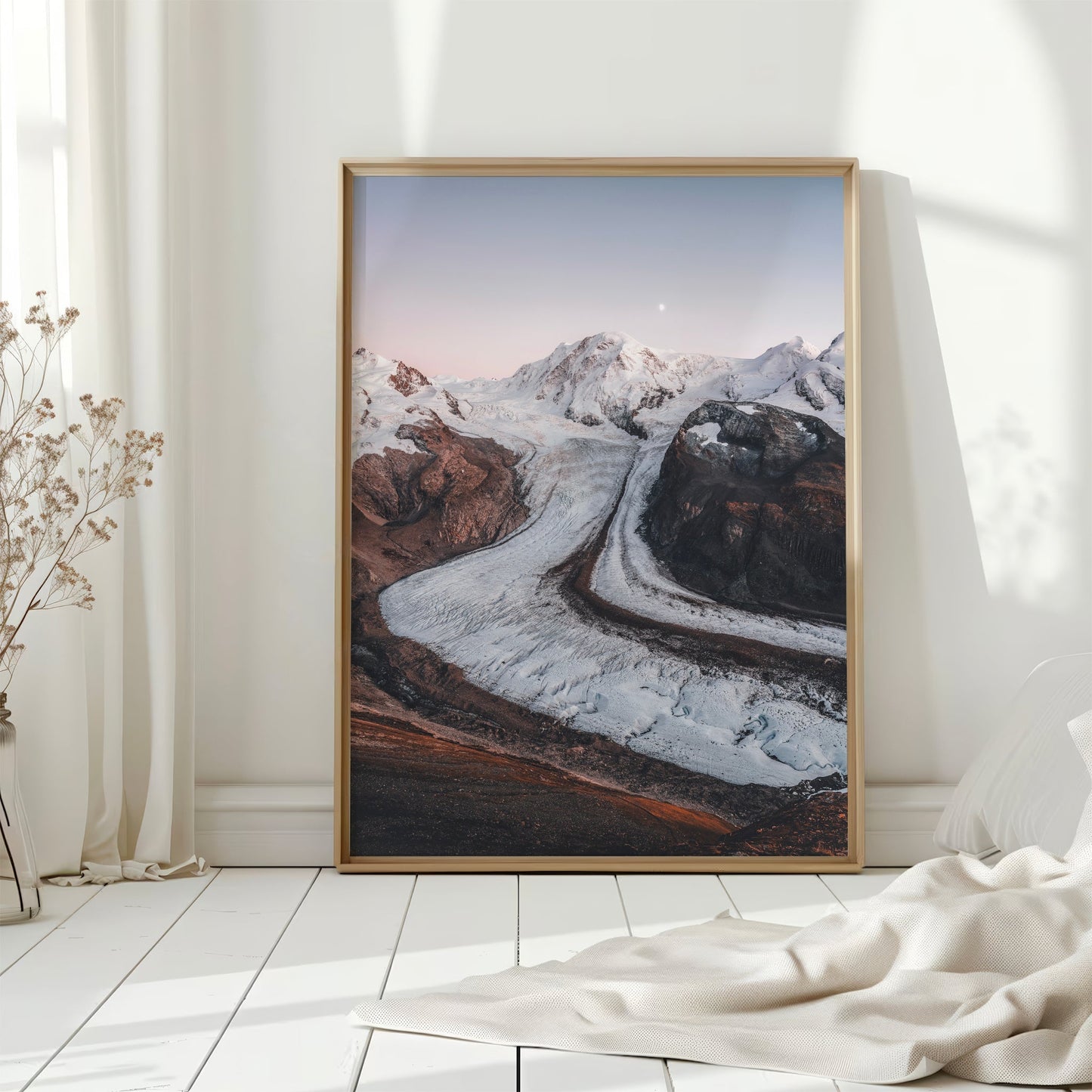 Monte Rosa & Gorner Glacier, Switzerland