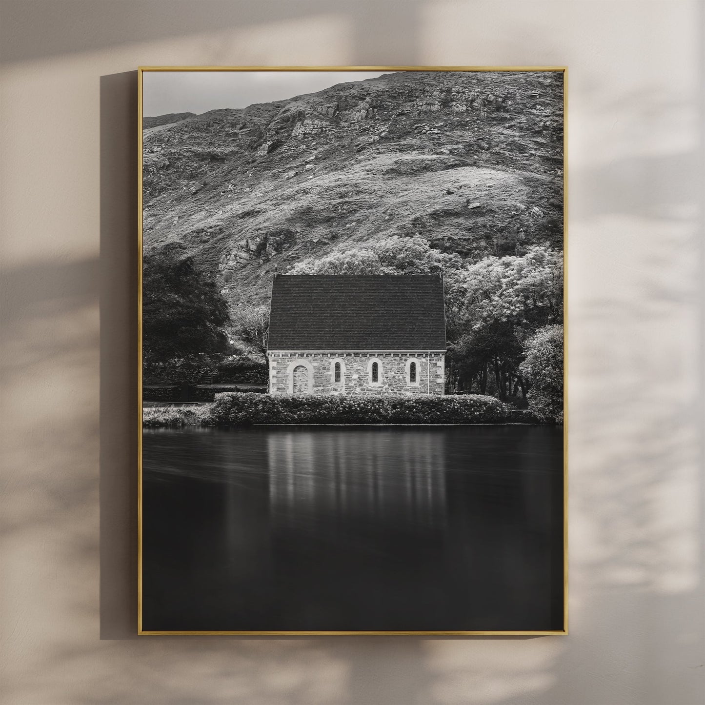 Gougane Barra Chapel – Ireland Landscape Photography Print