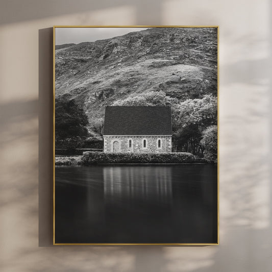 Gougane Barra Chapel – Ireland Landscape Photography Print