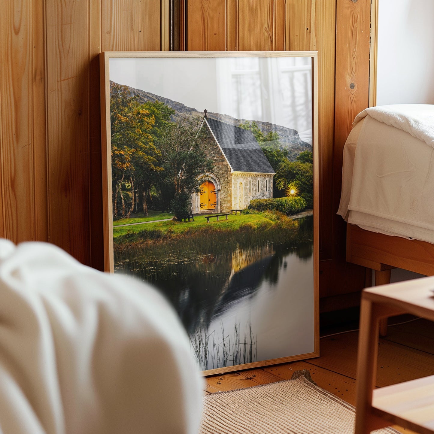 Gougane Barra Church Cork Wall Art Print – Irish Photography