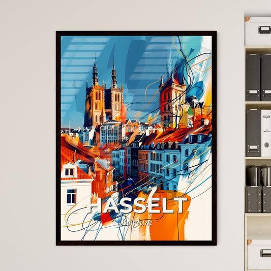 Vibrant Hasselt, Belgium - A City With Many Buildings