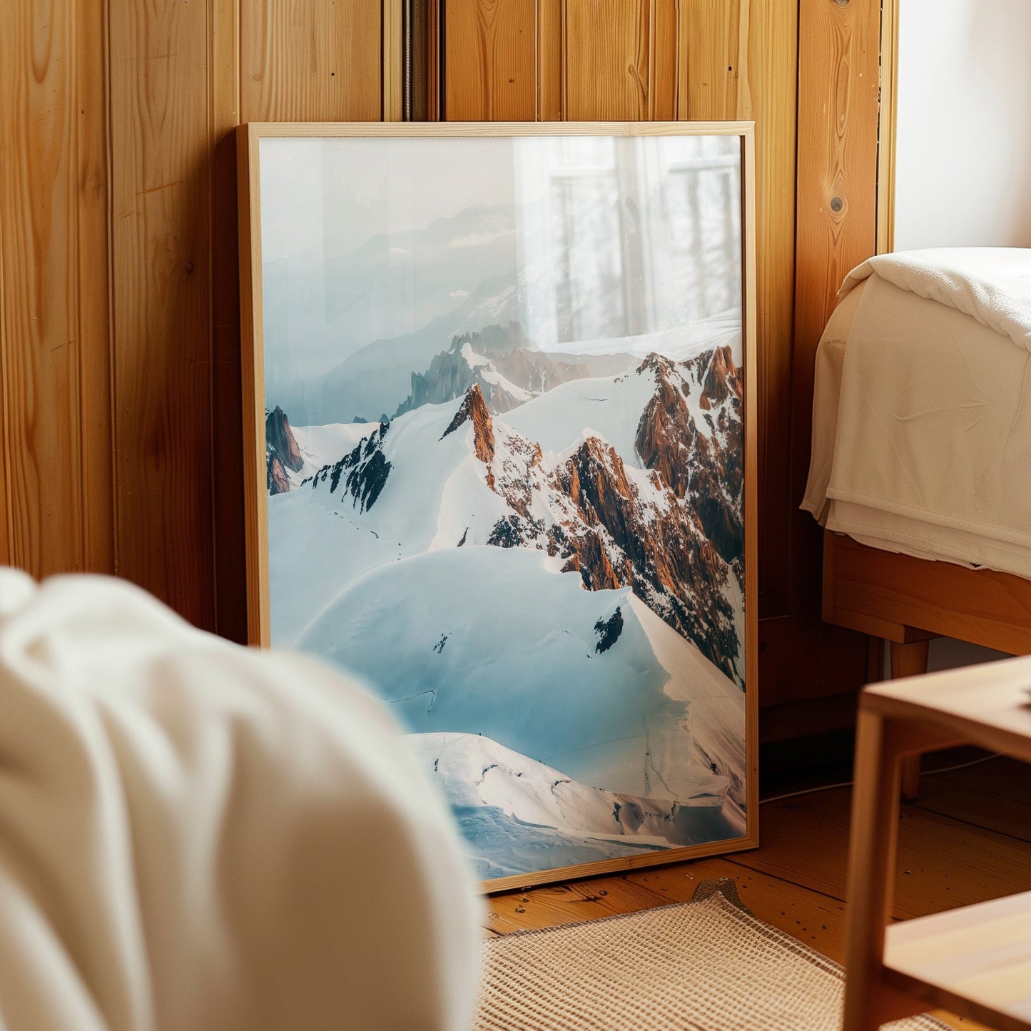 Trois Monts Route Wall Art - Mont Blanc Summit Adventure Print