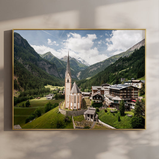Heiligenblut Wall Art – Austrian Mountains Photography Print