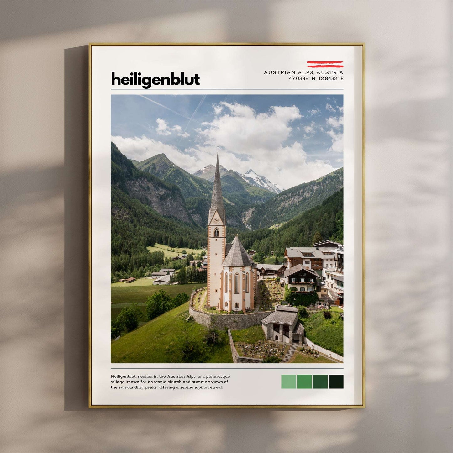 Heiligenblut Print – Austrian Alps