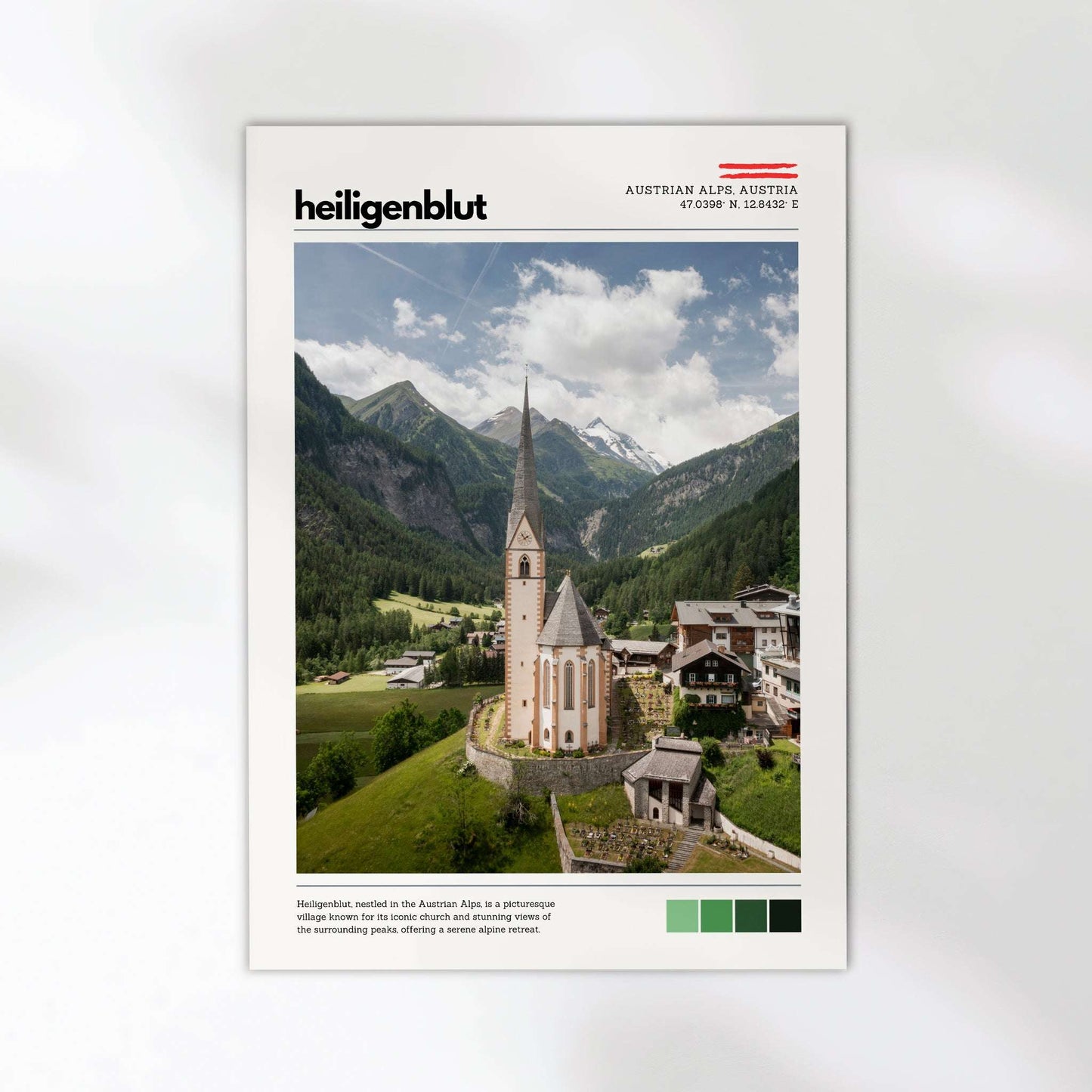 Heiligenblut Print – Austrian Alps