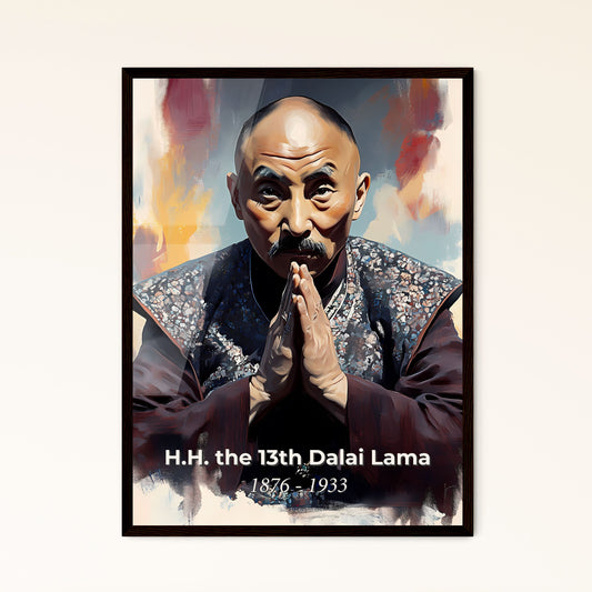 Portrait of H - Framed Art Print