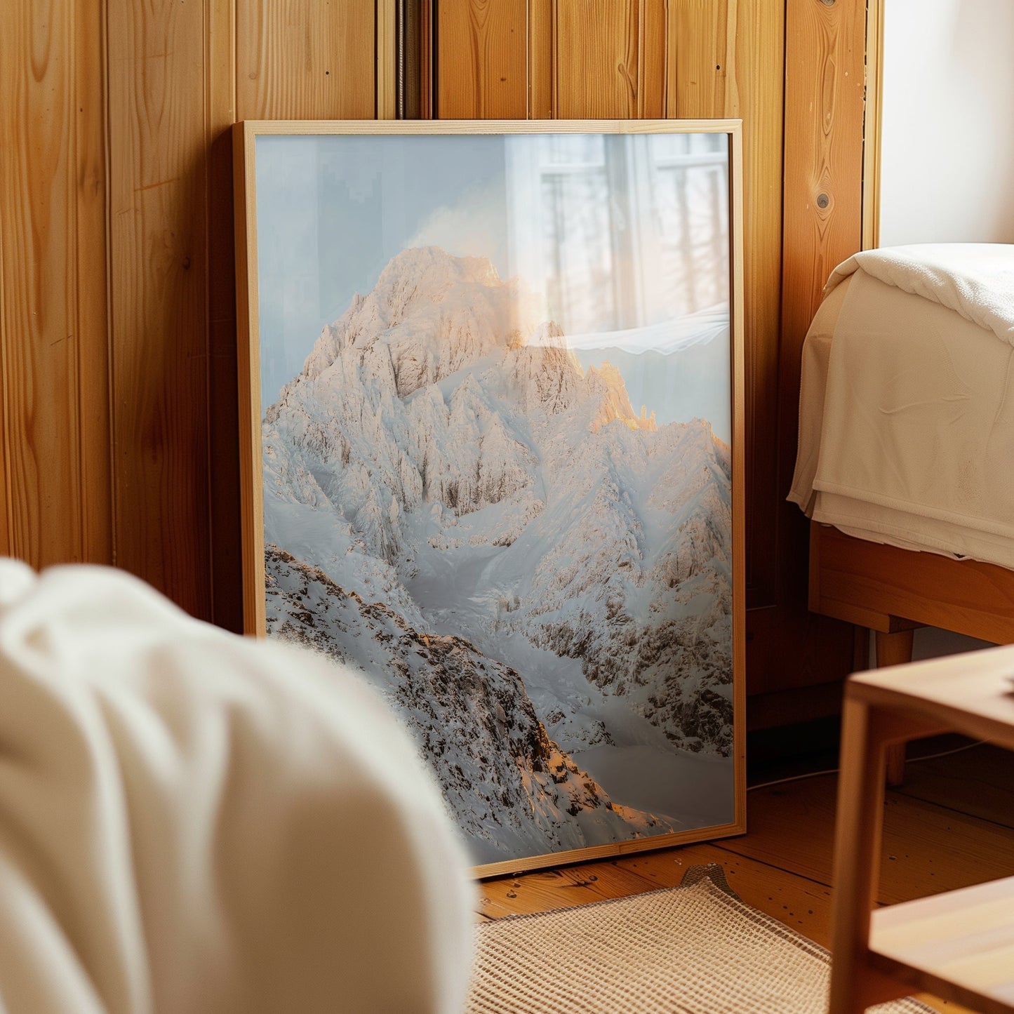 Aiguille du Chardonnet Print – Chamonix Alpine Photography Wall Art