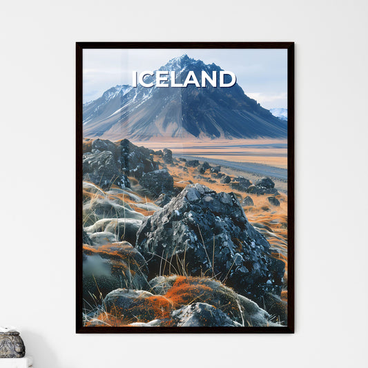 Iceland Travel Destination Fine Art Photography Nature Rocks Painting Landscape Mountain Art