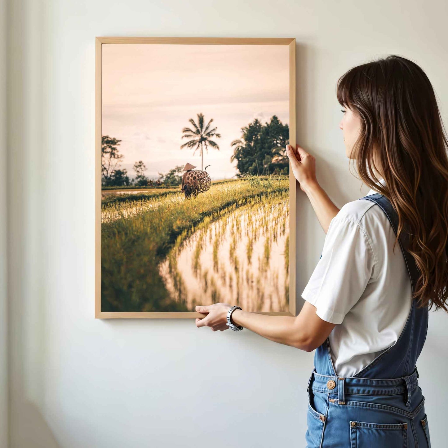 Jatiluwih Rice Fields Bali Wall Art Print – Indonesia Landscape Photography