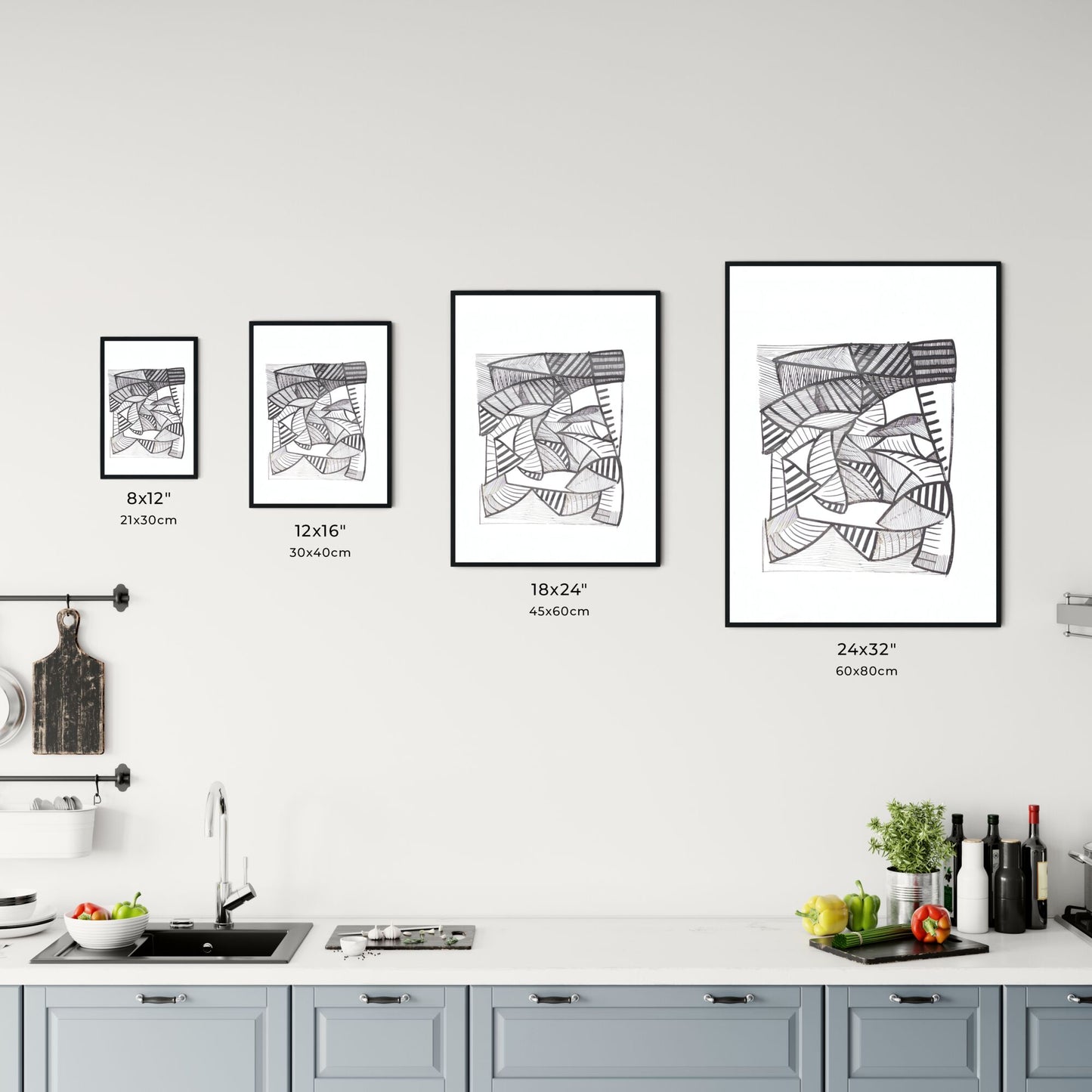 Inner Landscapes: The Geometry of Shadows and Light Chart