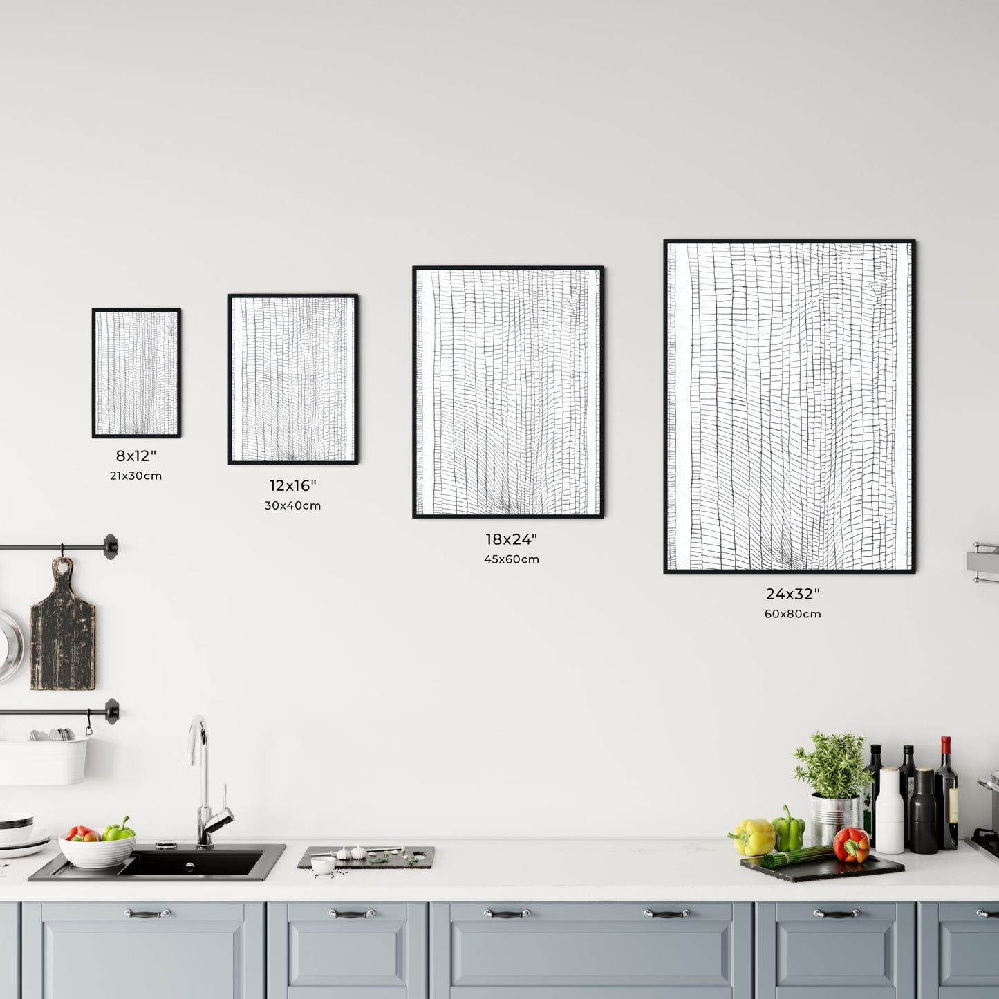 Intersecting Lines: A Dance of Structure and Void in Space Chart