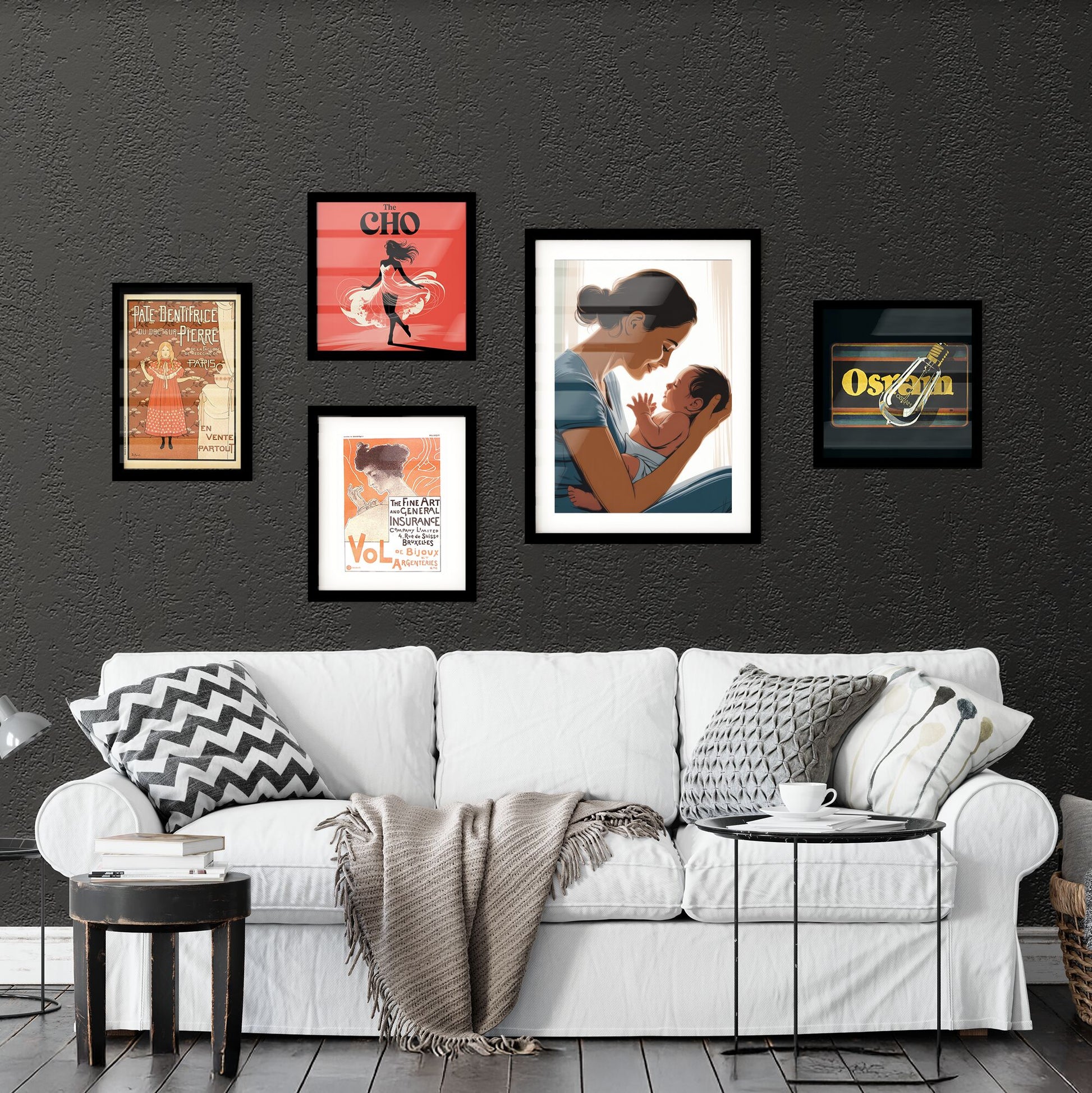 Intimate Moment: A Mother and Baby Sharing Love in a Serene Setting Collection