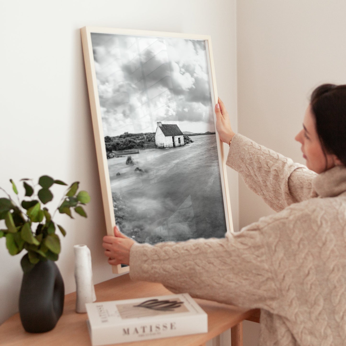 Fisherman’s Bothy, Connemara – Irish Coastal Wall Art Print