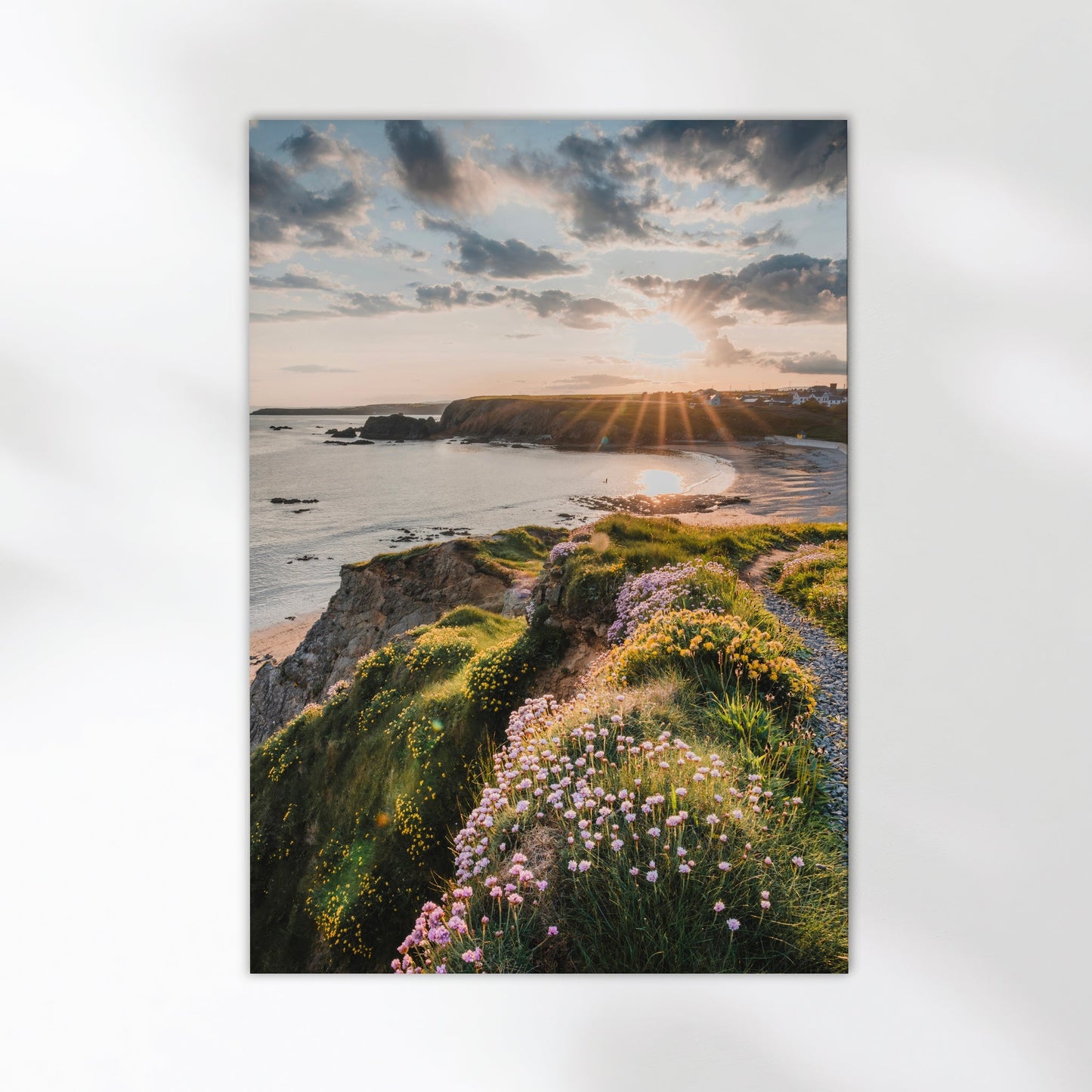 Annestown Beach at Sunrise – Ireland Coastal Wall Art Print