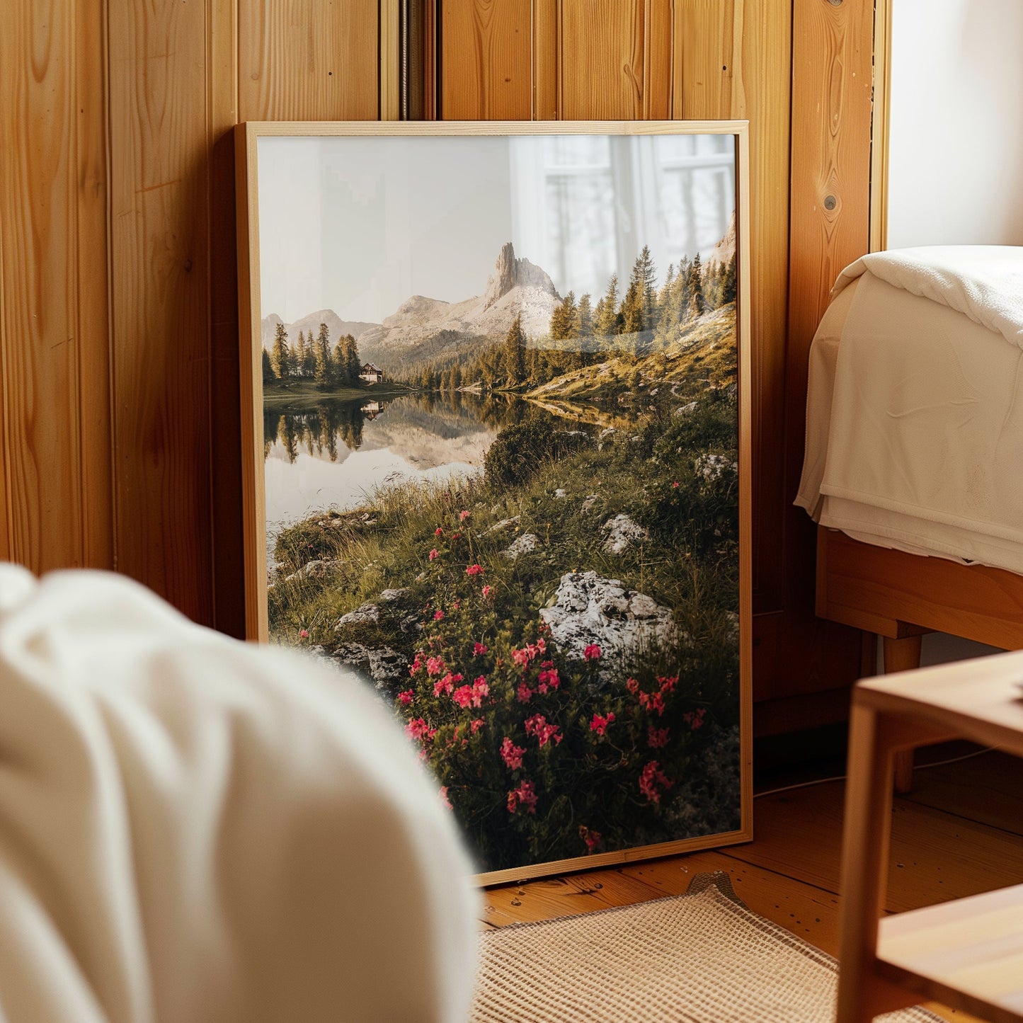 Lago di Federa Dolomites Wall Art – Landscape Photography Print