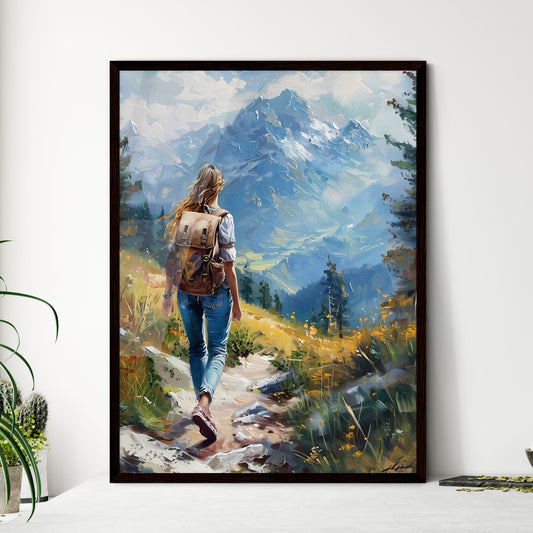 Vibrant Realistic Art - Framed Art Print