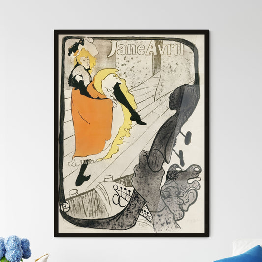 Jane Avril by Henri de Toulouse-Lautrec Art Print