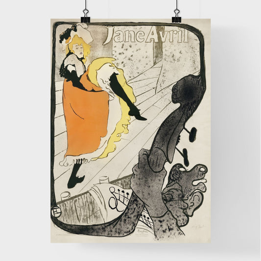 Jane Avril by Henri de Toulouse-Lautrec Poster