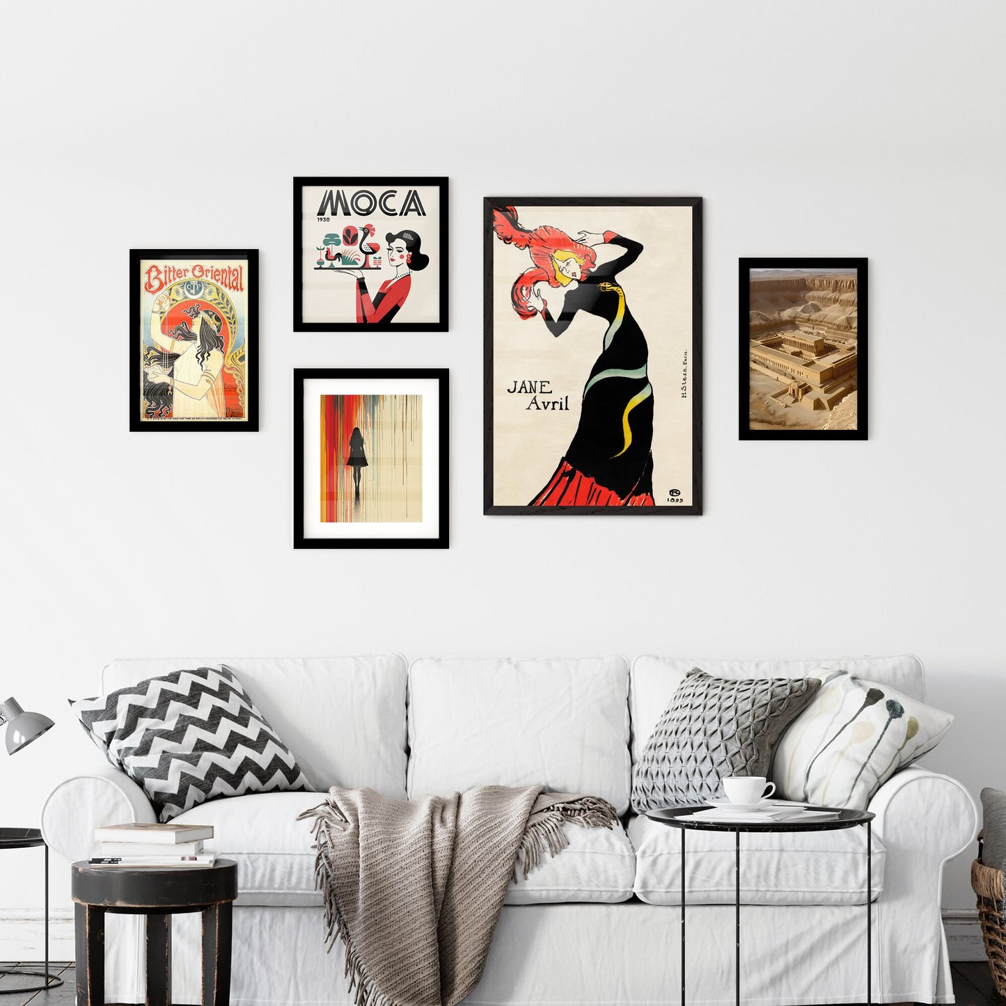 Wall Art with Jane Avril – Henri de Toulouse-Lautrec