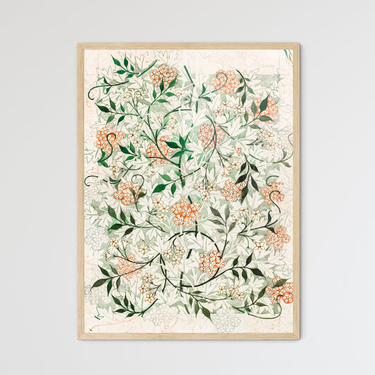 Jasmine Pattern Artwork by William Morris Art Print