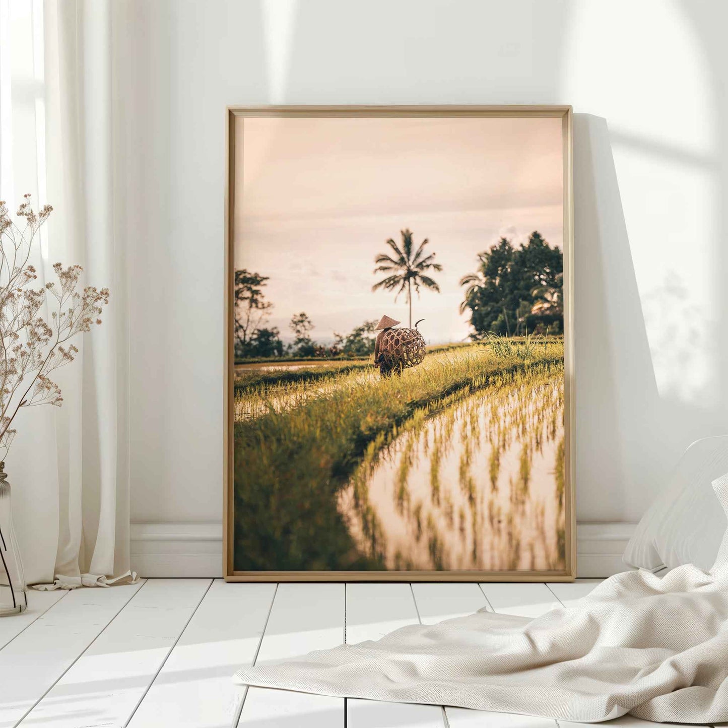 Jatiluwih Rice Fields Bali Wall Art Print – Indonesia Landscape Photography