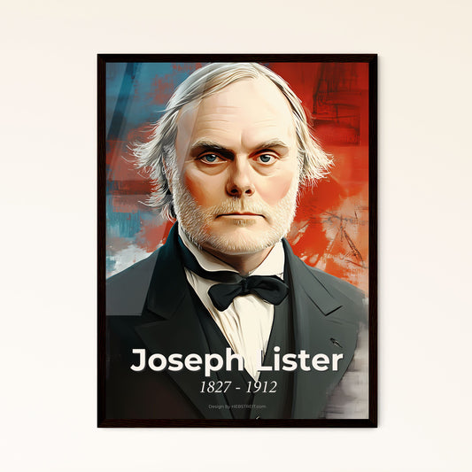 Portrait of Joseph Lister Framed Print
