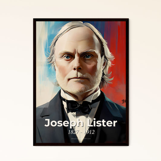 Portrait of Joseph Lister Framed Print