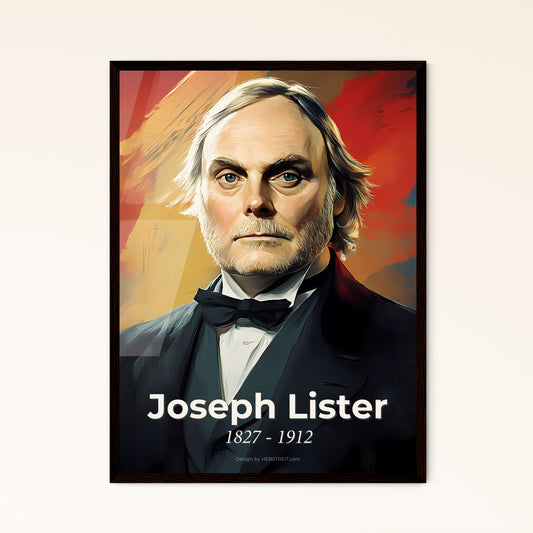 Portrait of Joseph Lister Framed Print