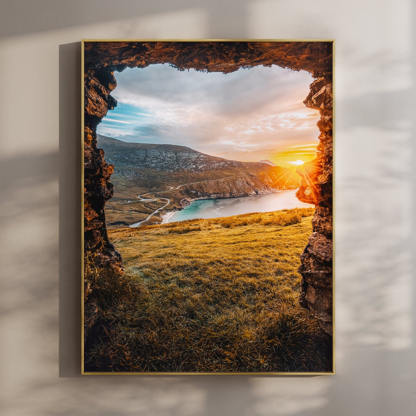 Keem Beach Sunset – Achill Island Wall Art Print