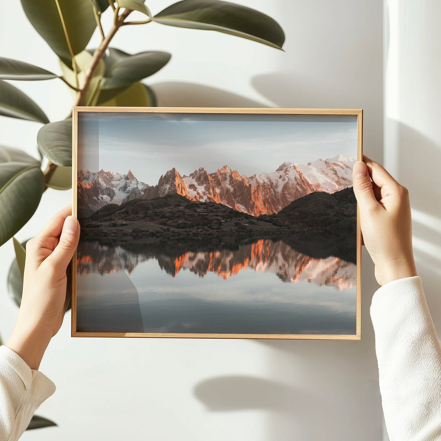 Lac Blanc - Reflections of the Mont Blanc Massif - Mountain Photography