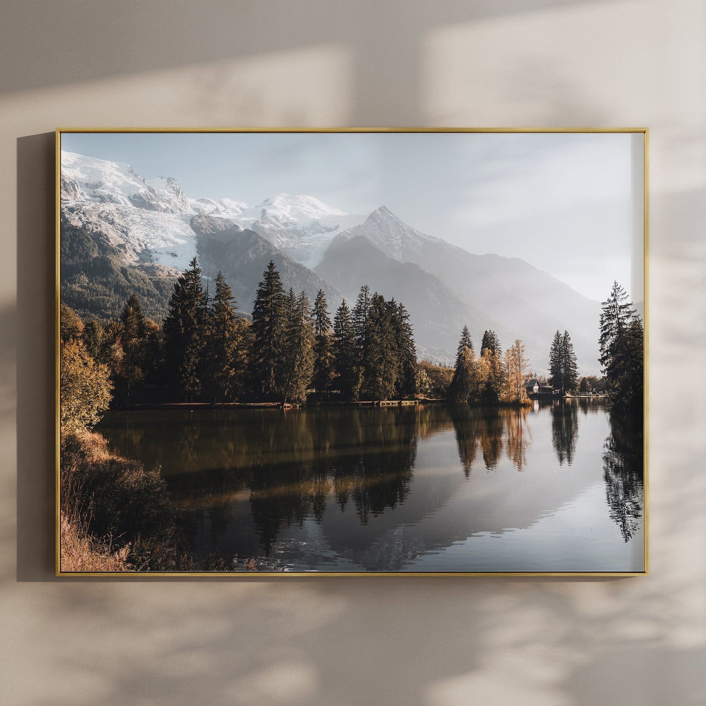 Lac des Gaillands Wall Art – Chamonix Landscape Print