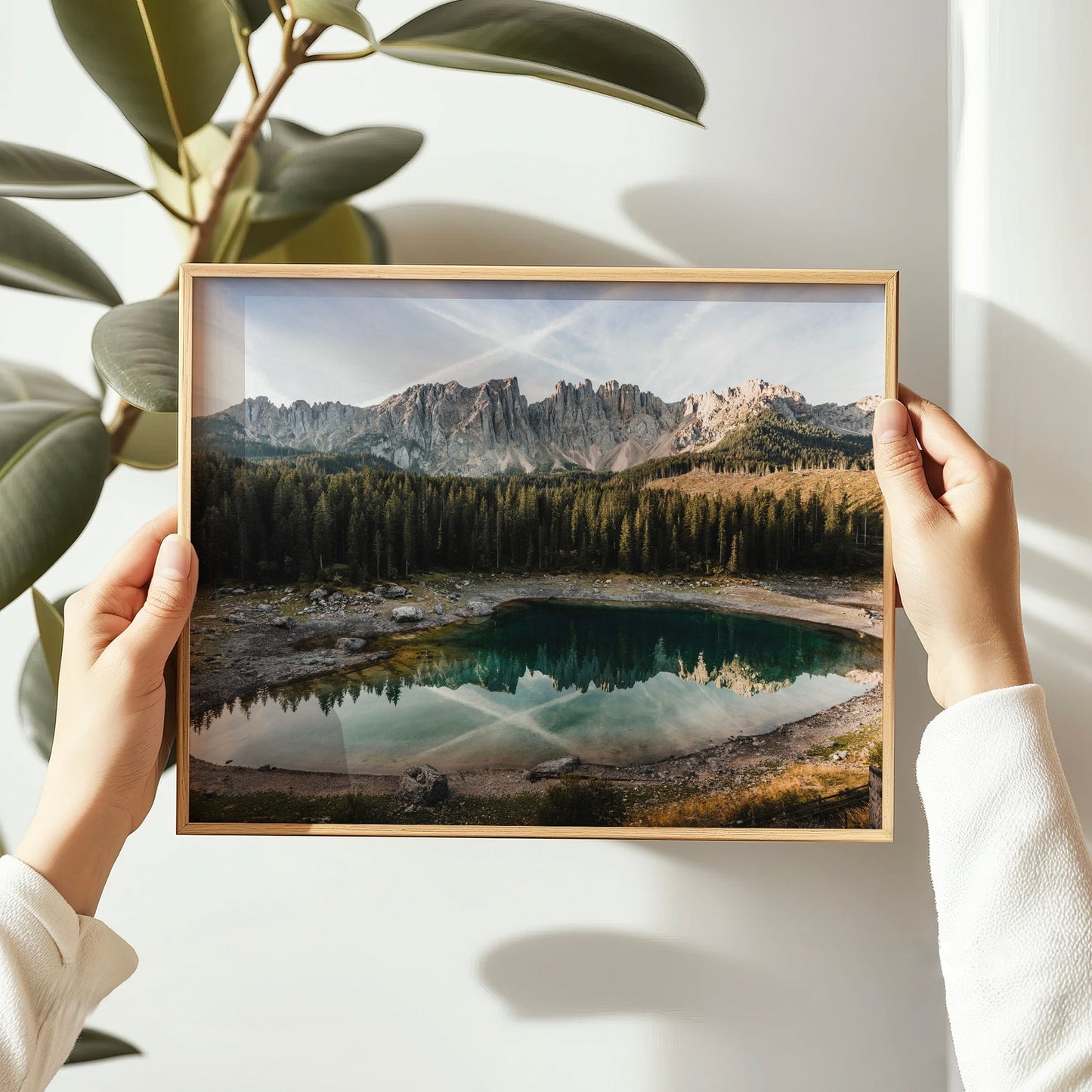 Lago di Carezza Wall Art Print – Dolomites Photography Poster