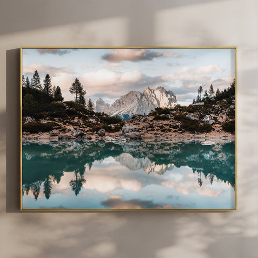 Lago di Sorapis Wall Art – Dolomites Photography Print