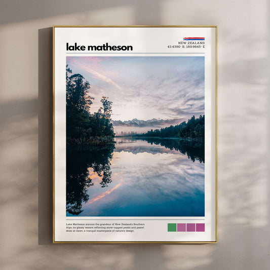 Lake Matheson, New Zealand