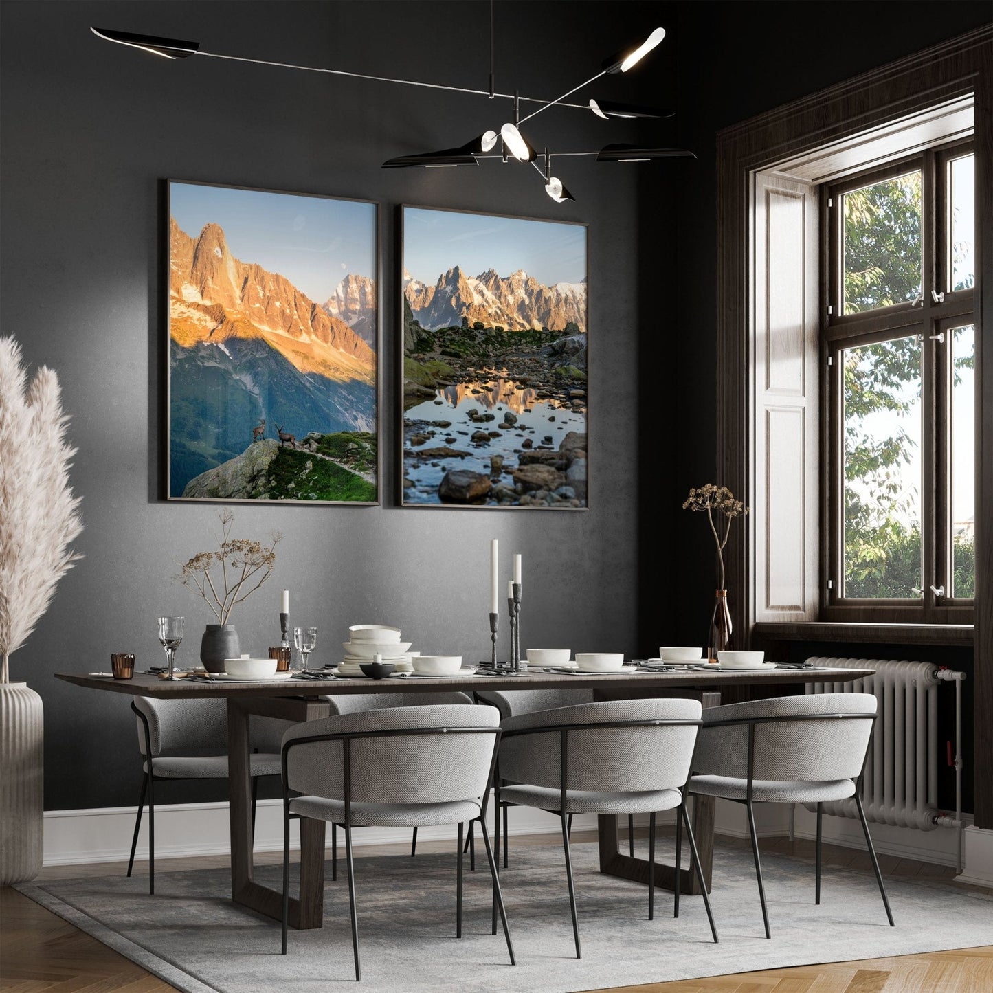 Les Drus & Aiguilles de Chamonix Wall Art - Mountain Landscape Photography Prints