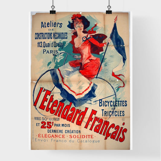 l'Etendard Francais – Jules Chéret Poster