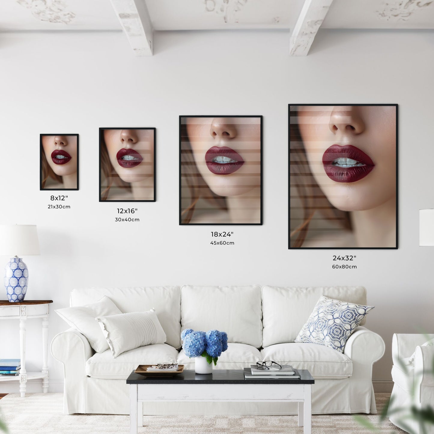 Vibrant Artwork: Lips with Permanent Makeup in Beauty Studio Showcase Stunning Beauty in Unique Composition and Lighting Default Title