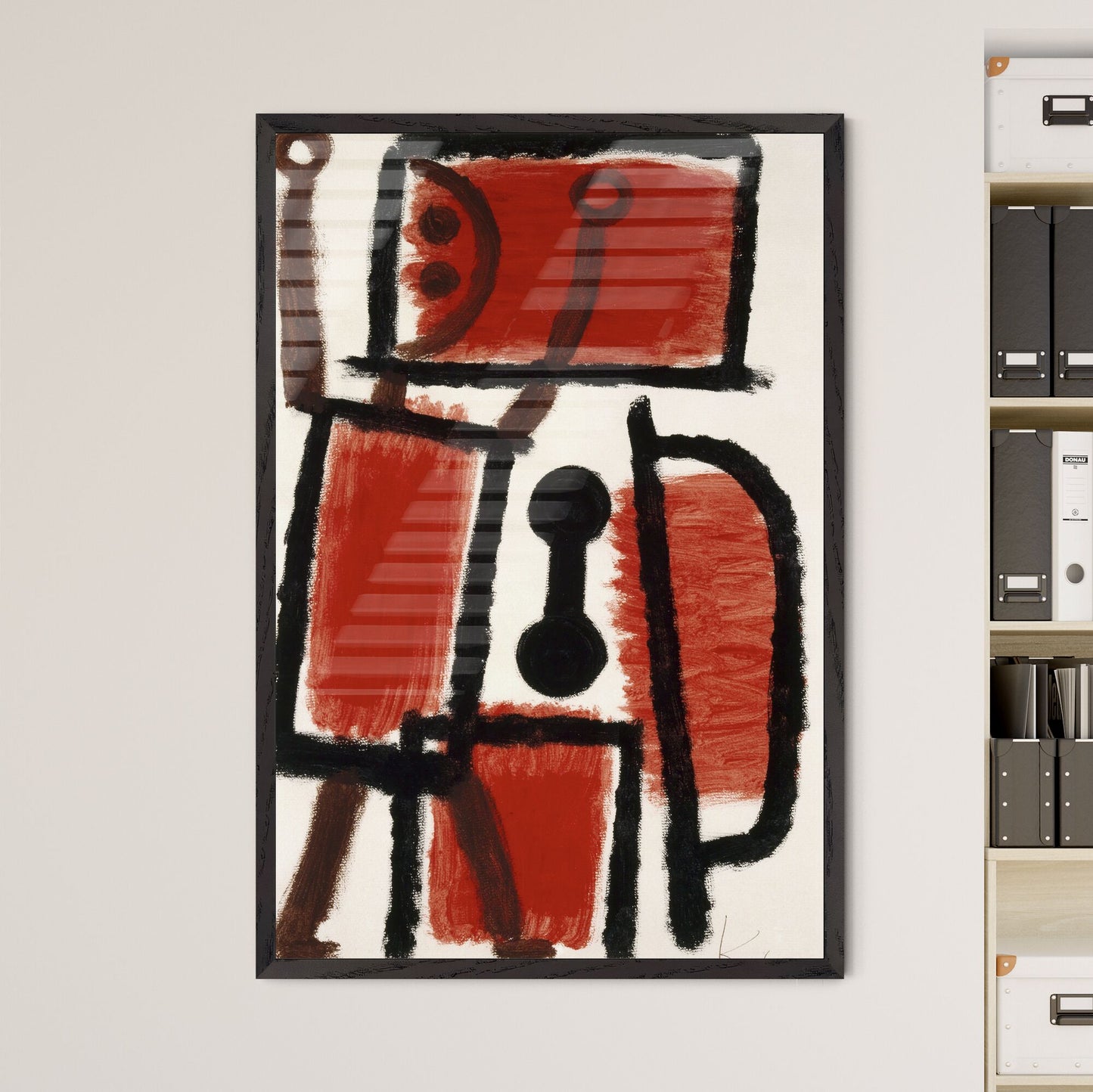 Locksmith by Paul Klee Framed Art Print