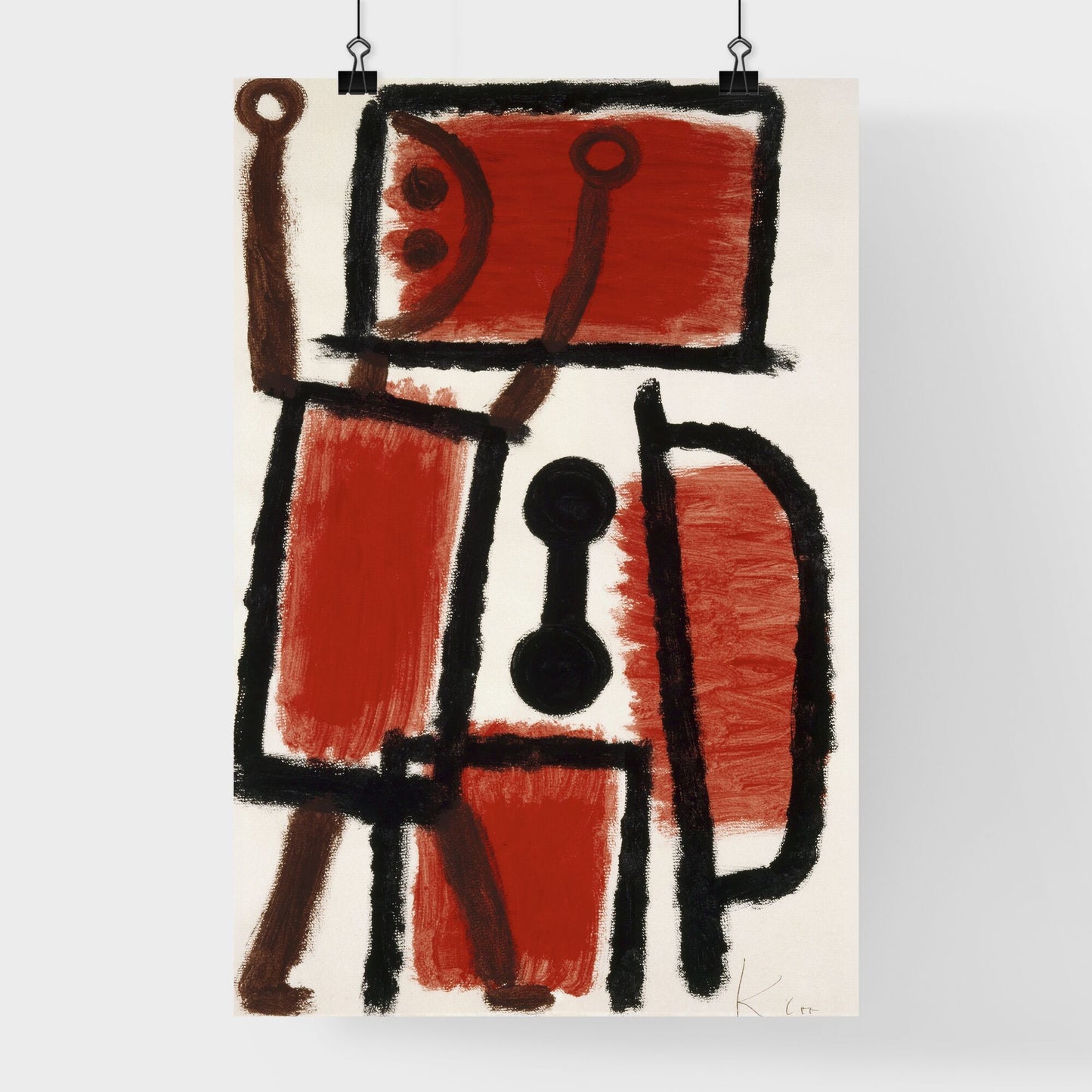 Locksmith by Paul Klee Poster