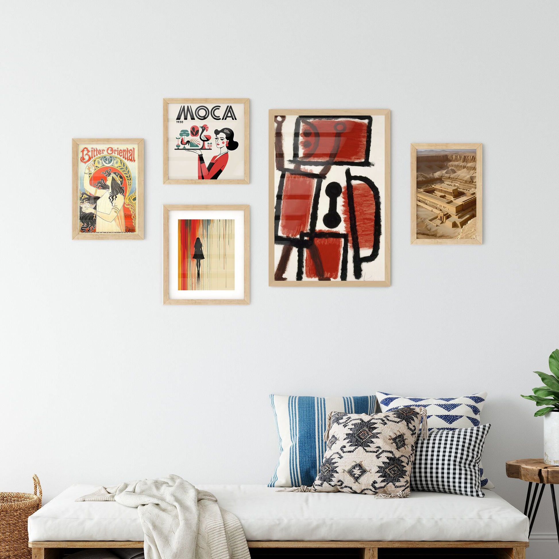 Wall Art with Locksmith by Paul Klee