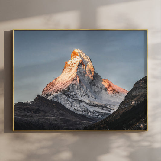 Matterhorn at Sunrise – Swiss Alps, Switzerland