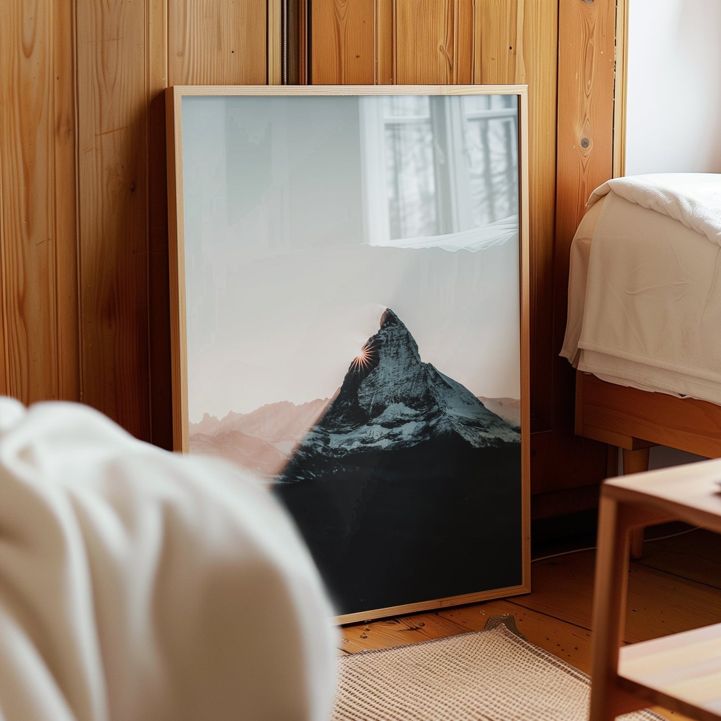 Matterhorn Sunset Wall Art – Fine Art Print of the Swiss Alps