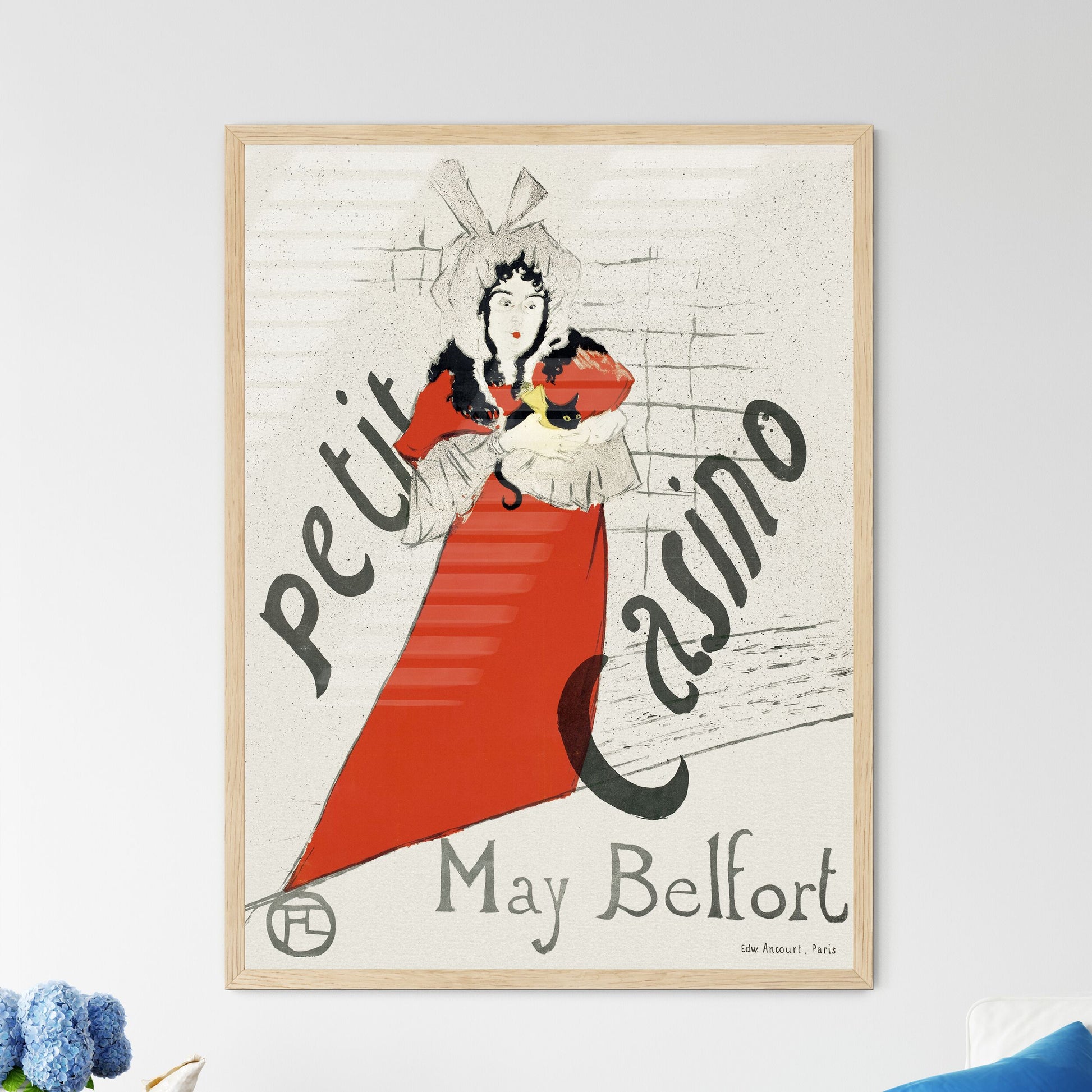 May Belfort by Henri de Toulouse-Lautrec Art Print