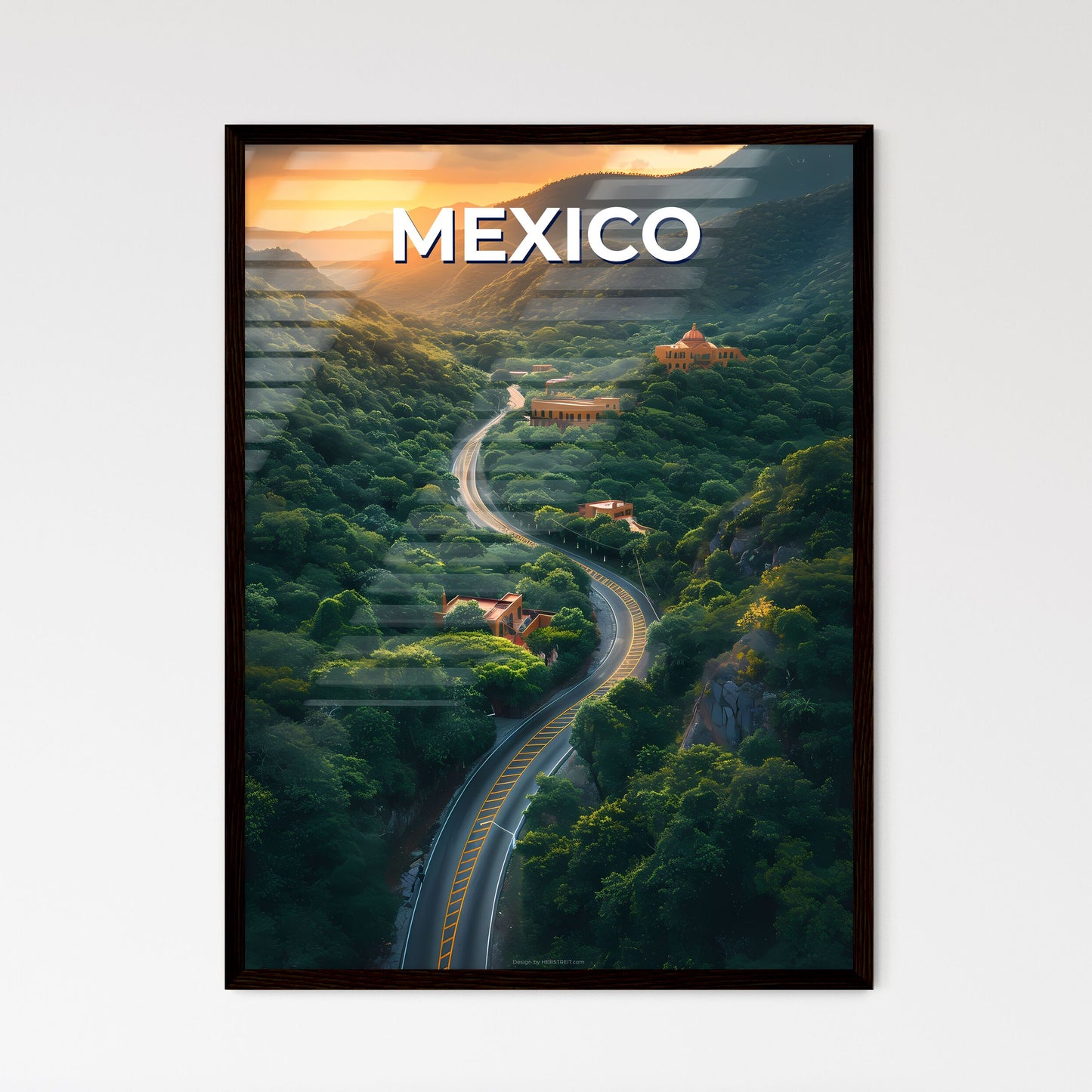 Vibrant Painting - Framed Art Print