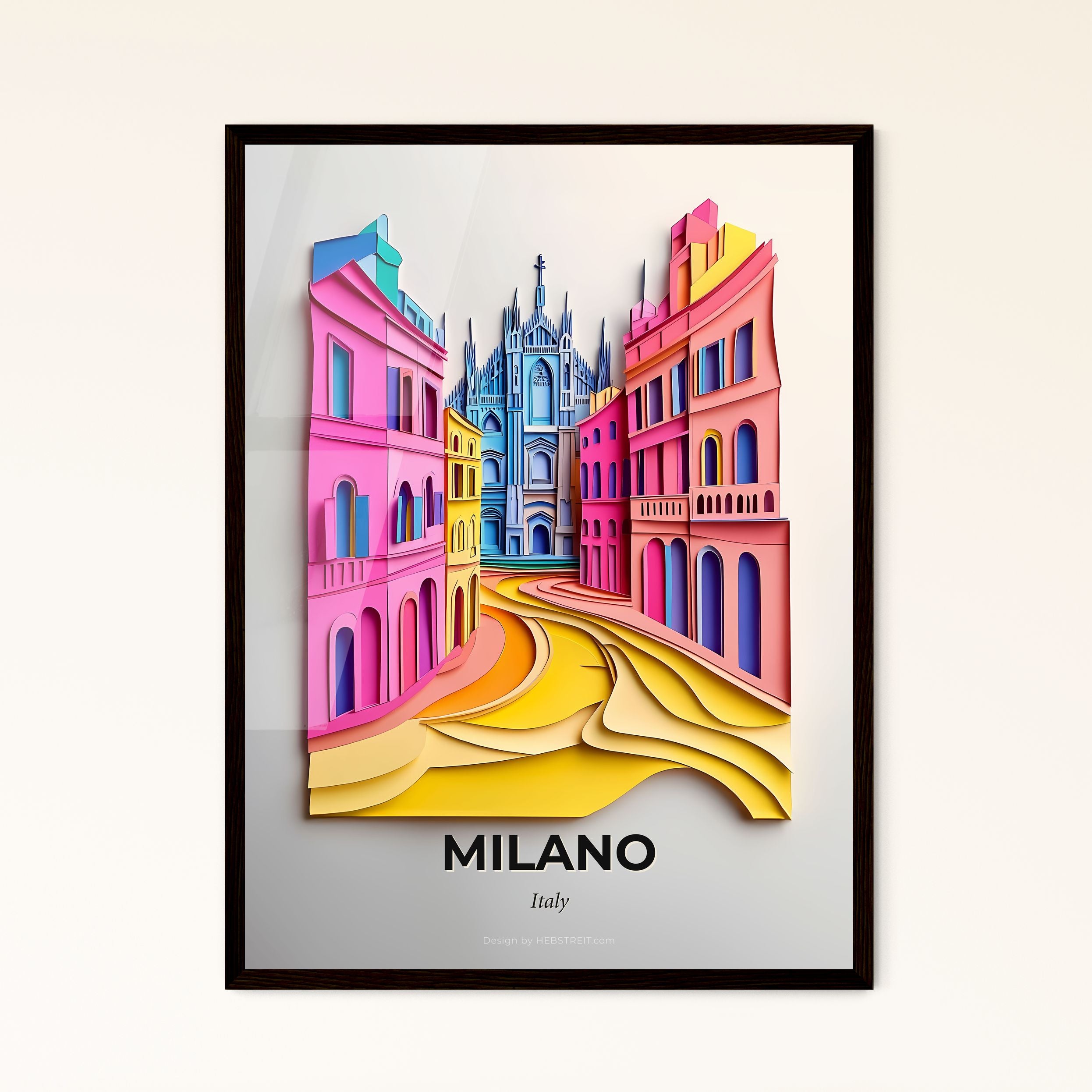 Milan Print, Milan Italy, Milano Print, shops Milano italy