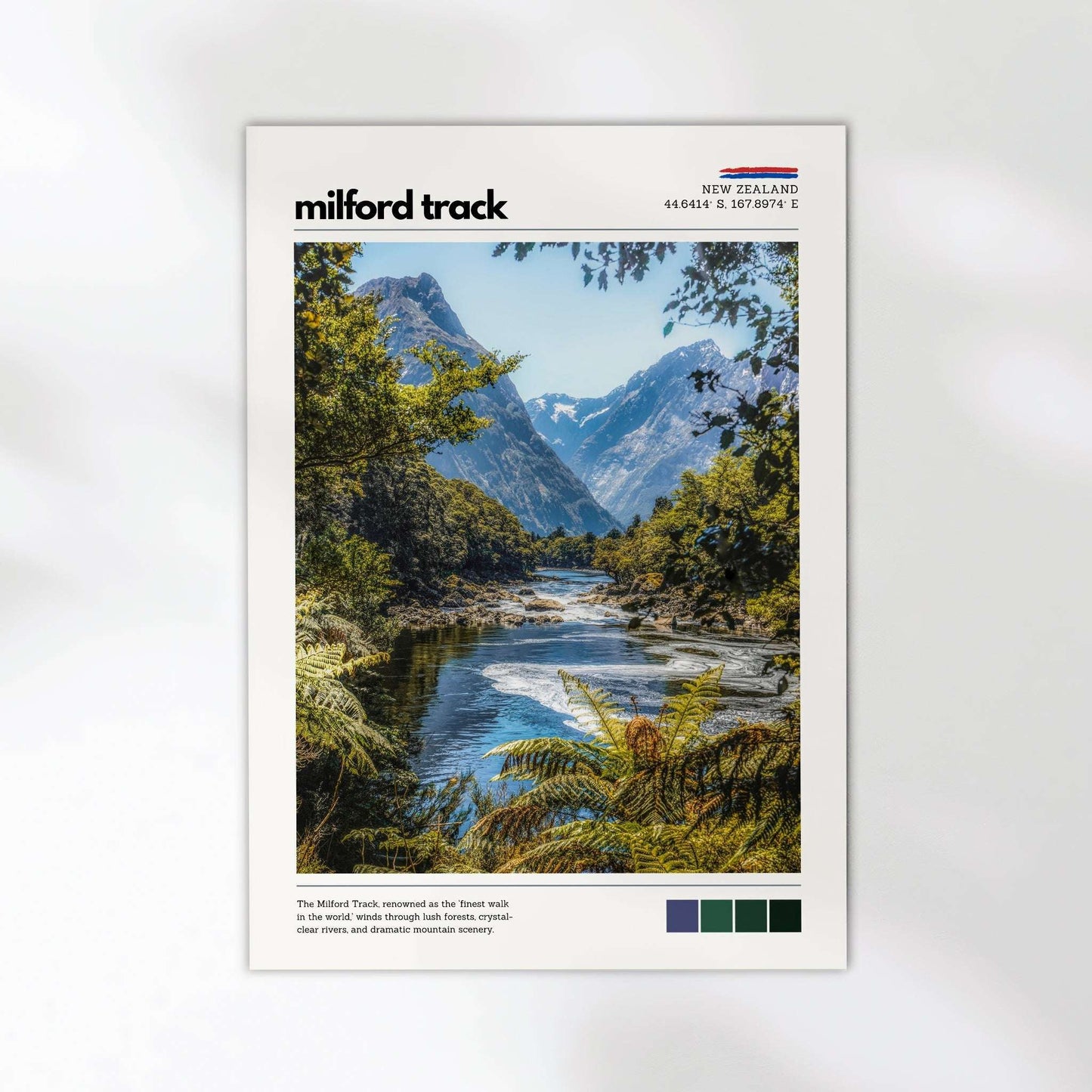 Milford Track, Fiordland, New Zealand