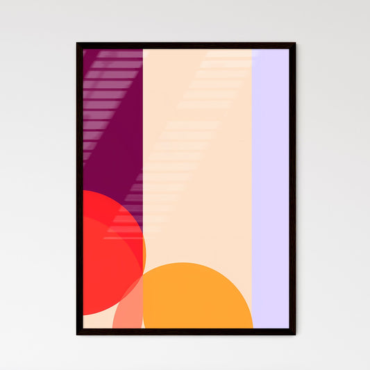 Abstract Bauhaus Artwork - Framed Art Print
