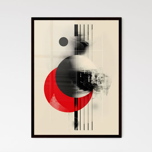 Geometric Abstract Art - Framed Art Print
