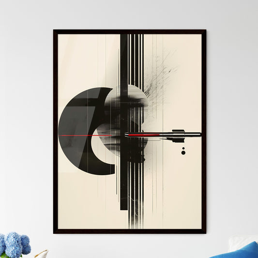 Modern Geometric Art - Framed Art Print